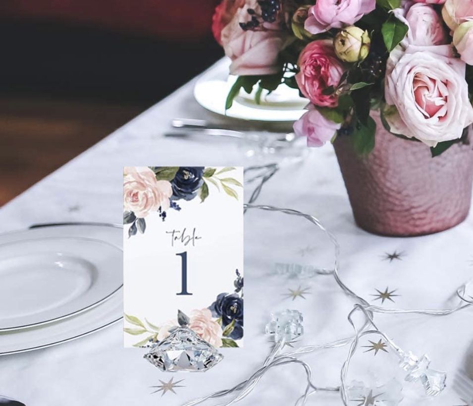 Table Number Holders - 10