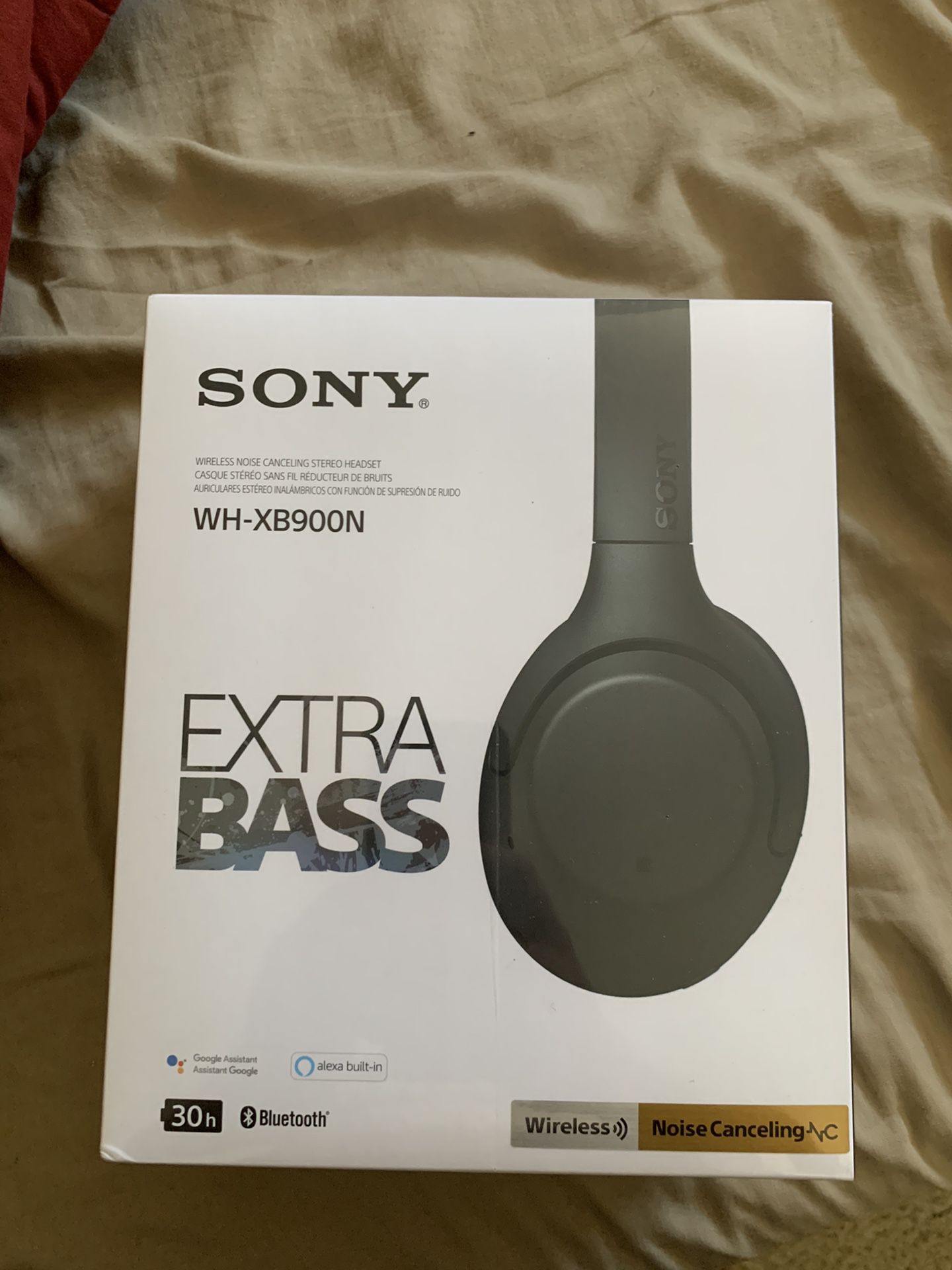 Sony XB-9000N wireless headphones sealed