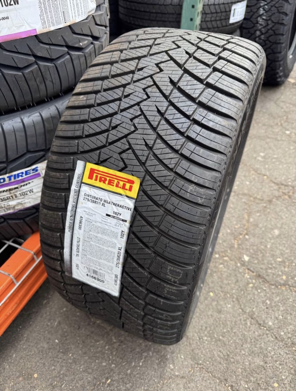 New Pirelli 275/35R20 Tires