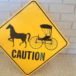 Carriage Sign Extra Large 