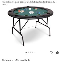 Poker Table 