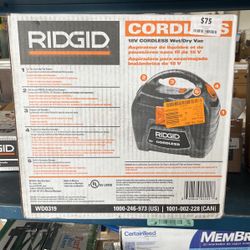 Rigid Cordless Vac