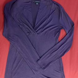 Banana Republic Purple Long Sleeve Shirt Size Large 