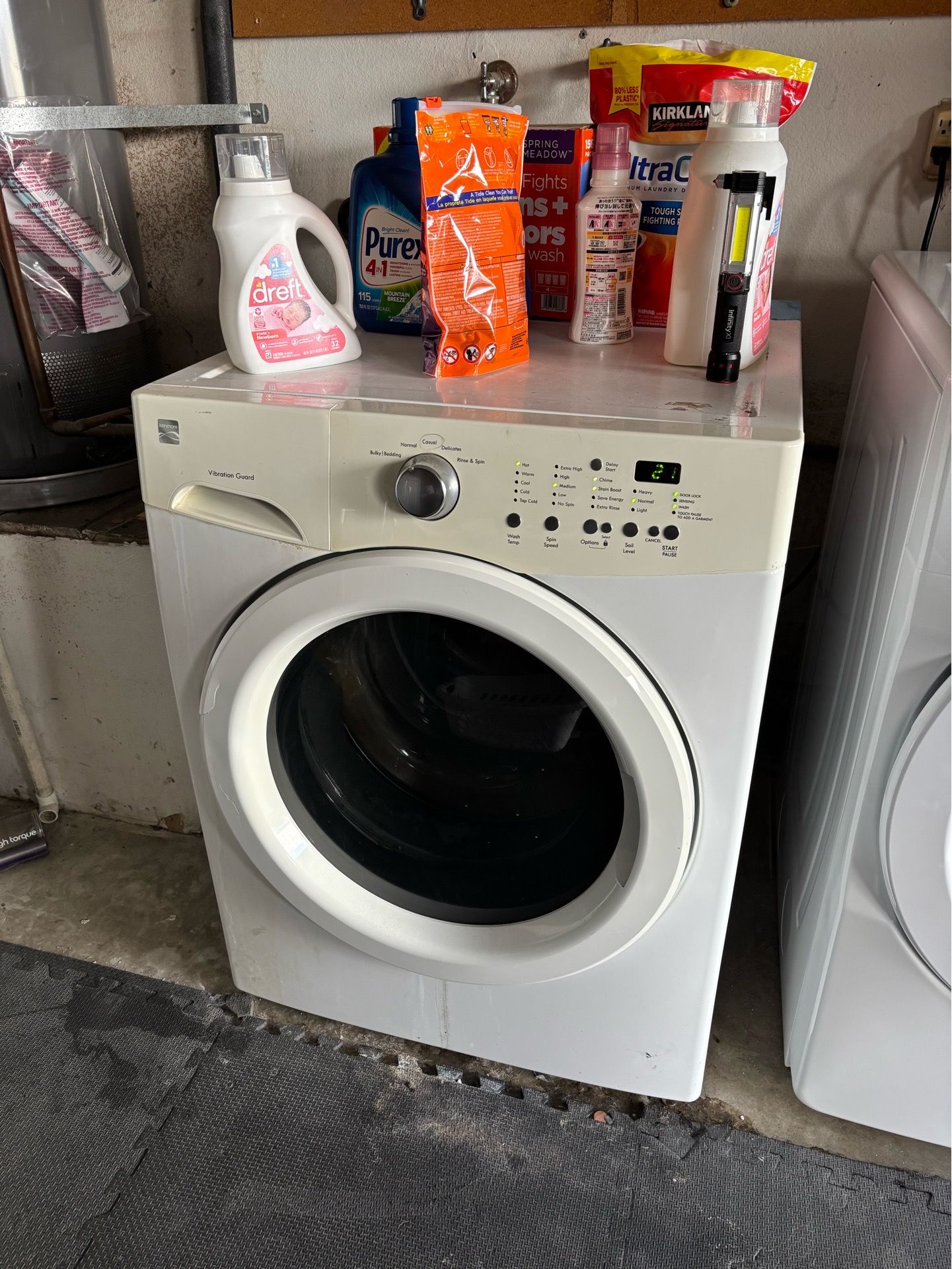 Washer, refrigerator and treadmill $0