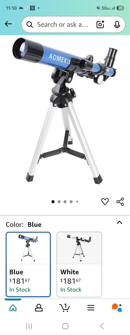 Beginner Telescope – Kids & Adults🔭