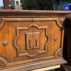 Solid Wood Heritage Mid-century End Tables/cabinets