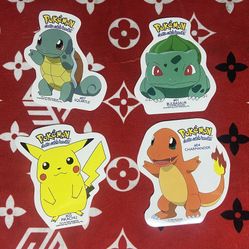 Pokemon Stickers vintage