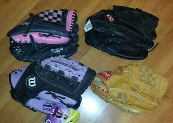 Baseball & Softball gloves