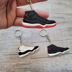 New Sneaker Keychains (Lot of 3 J11)