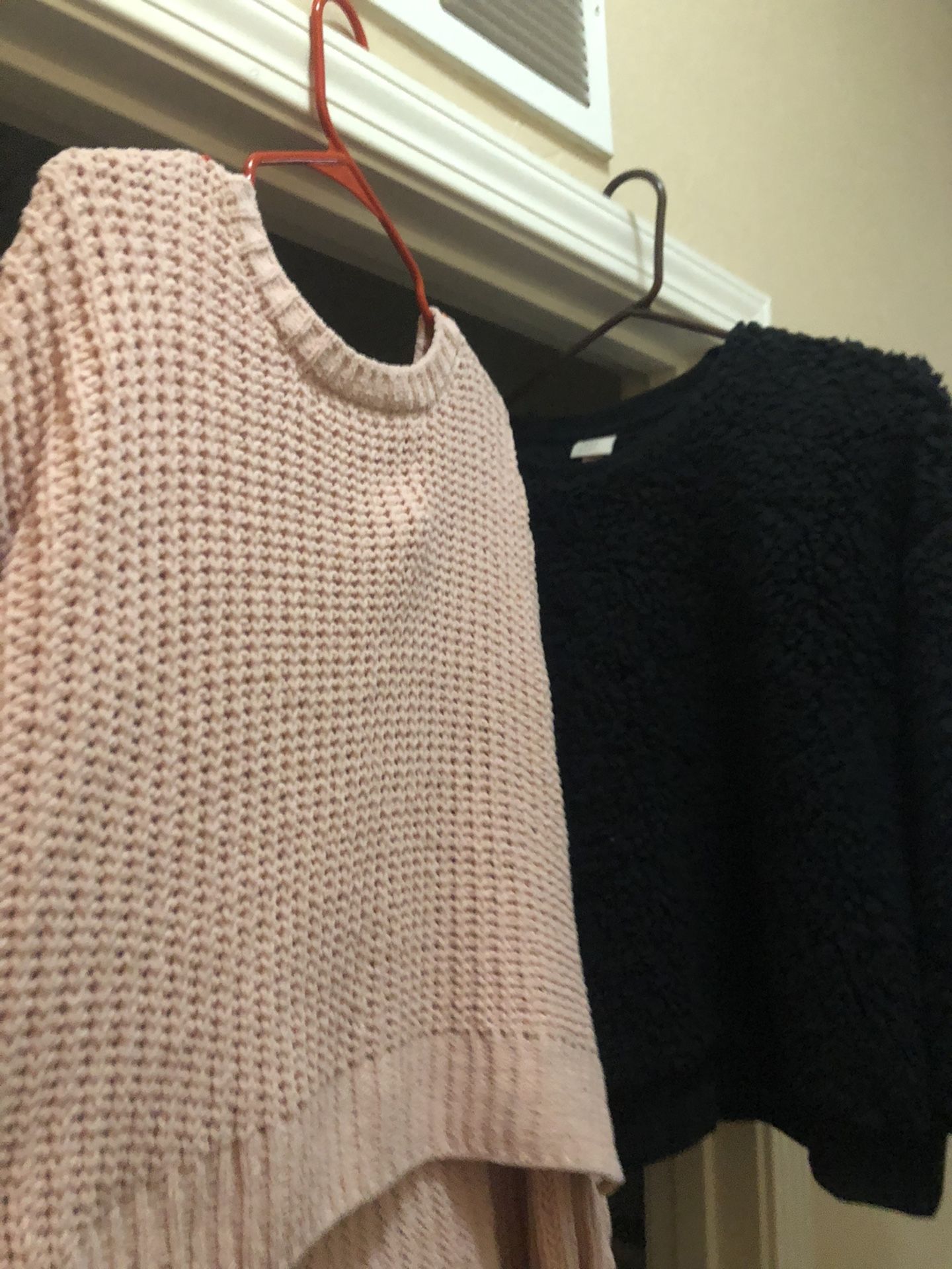 Sweaters XXL and L $8