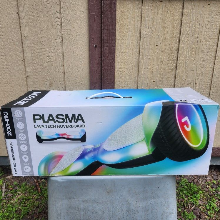 Jetson Plasma Hoverboard Lava Tech