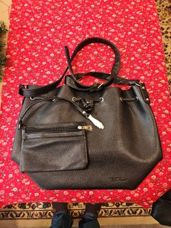 New black hobo bag and clutch