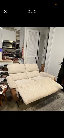 Mid-Century Modern Jasper Push Back Reclining Sectional