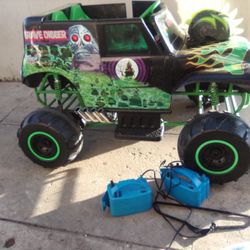 Grave Digger Battery Operated Drivable Car