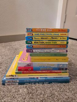 Kid's Book Bundle (Dr. Seuss, Curious George)