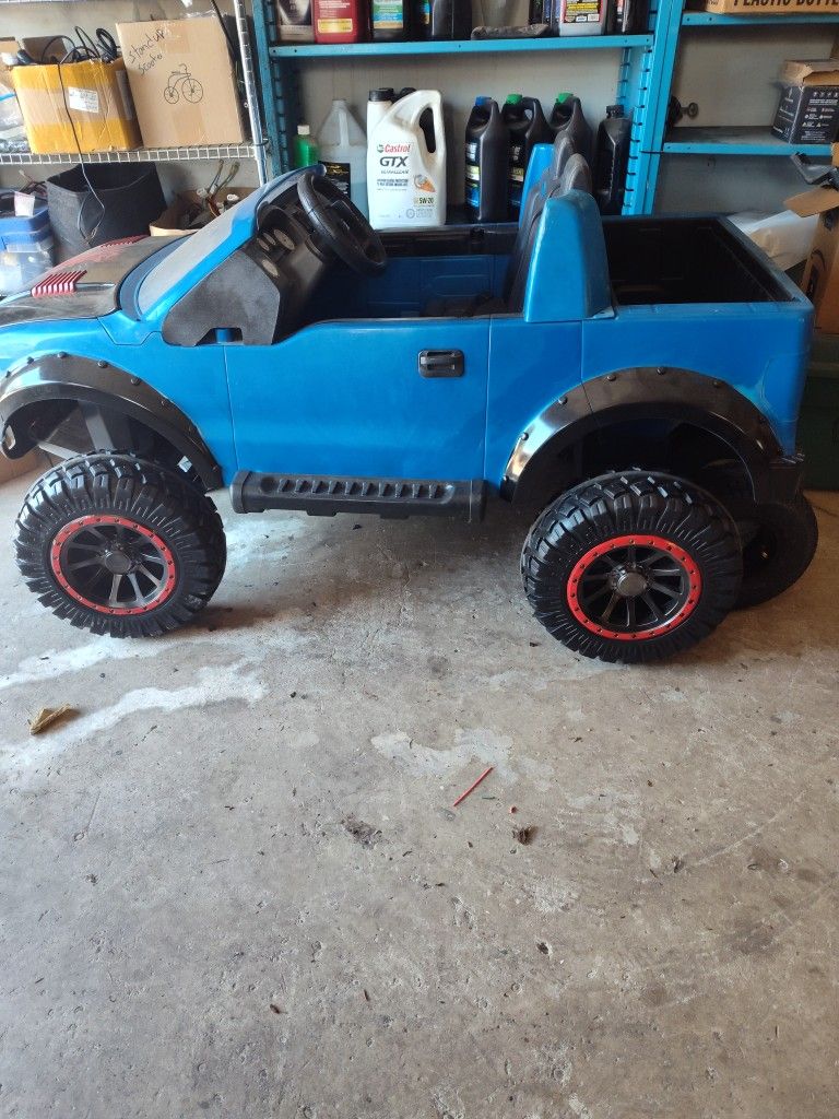 Power Wheel Lifted Ford Raptor