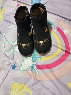 Size 11c . $15  For Both . Girl Boots Never Worn. 