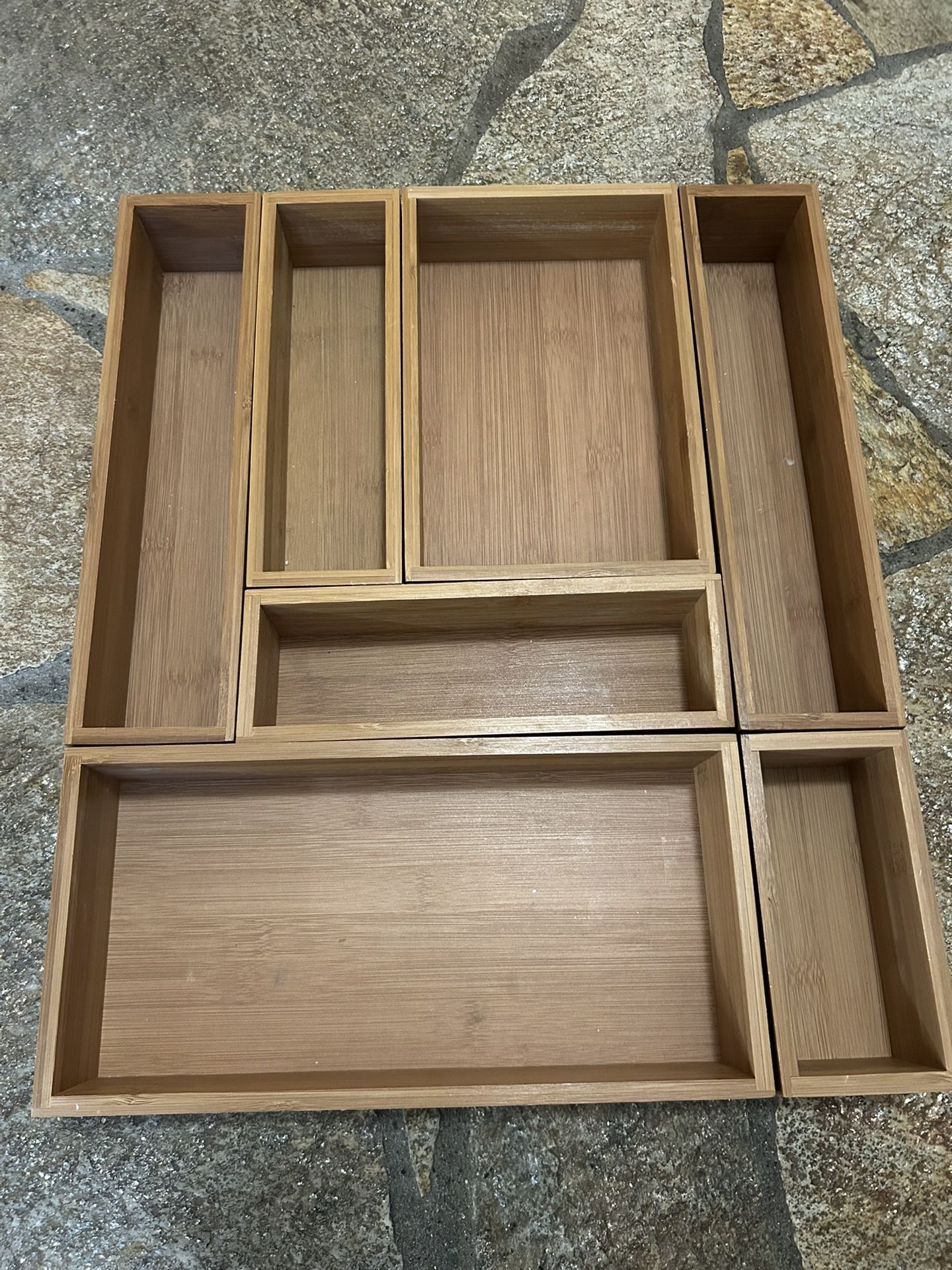 Bamboo Drawer Organizers