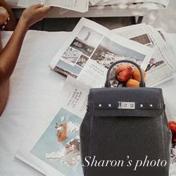 Michael Kors  Medium Leather Backpack Black