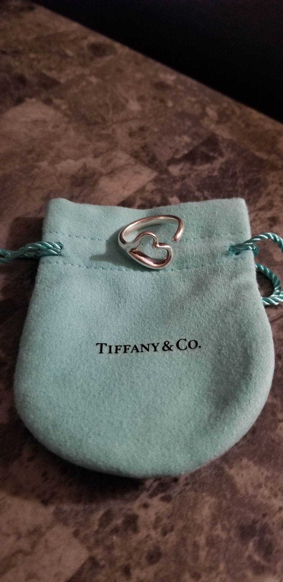 Tiffany & Co. Open Heart Ring