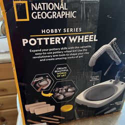 National Geographic Hobby Series 8-inch Electric Pottery Wheel