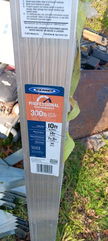 10' Werner Ladder