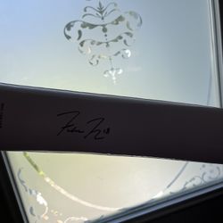 Signed Blue Wahoos Boom Whacker