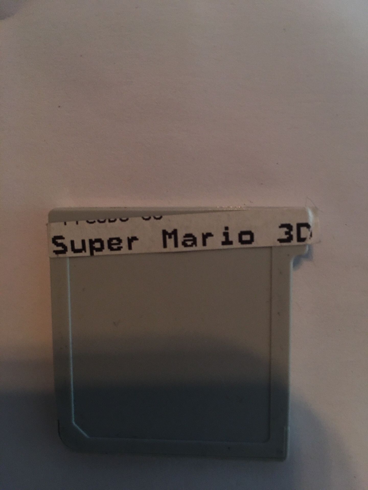 Nintendo 3ds super Mario 3d