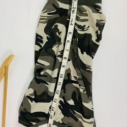 CAMO DOG OR CAT BODYSUIT SURGERY SPAY SUIT PROTECTION ONESIE 