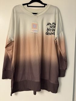 LuLaRoe Large Brand New. Hannah Crew Neck Sweater - HERE FOR ANIMALS - NWOT