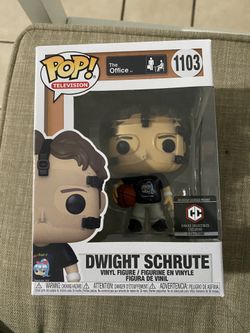 Dwight Schrute With Basketball Funko Pop