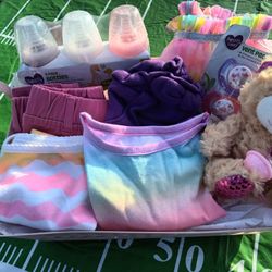 Baby Girl Basket New With Tags 