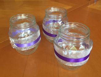 25 decorated mason jars