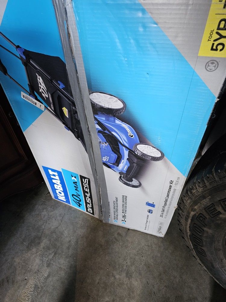 Lawn mower.