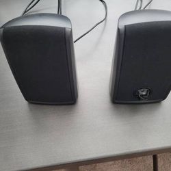 Mint speakers never used came with computer