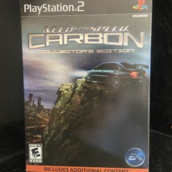 PS2 Need For Speed Carbon Collector’s Edition 
