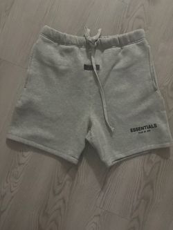 Gray essential shorts