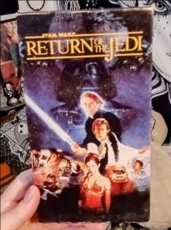 Star wars return of the Jedi VHS