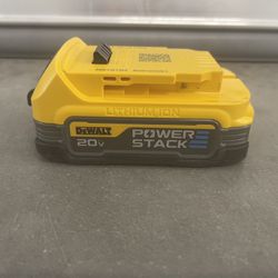 Dewalt 20V PowerStack Battery