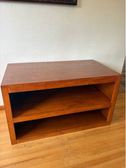 Refurbished handmade mcm style shelf