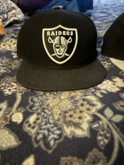 2 Raiders Hat Size 7 3/8