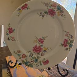 Vintage Noritake Plate Floral