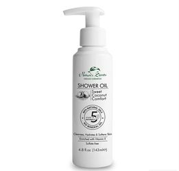Nature’s Secret Shower Oil (Sweet Coconut), 4.8 fl oz (143 ml)