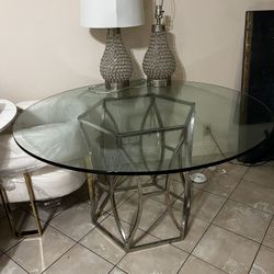 Glass Dinning Table