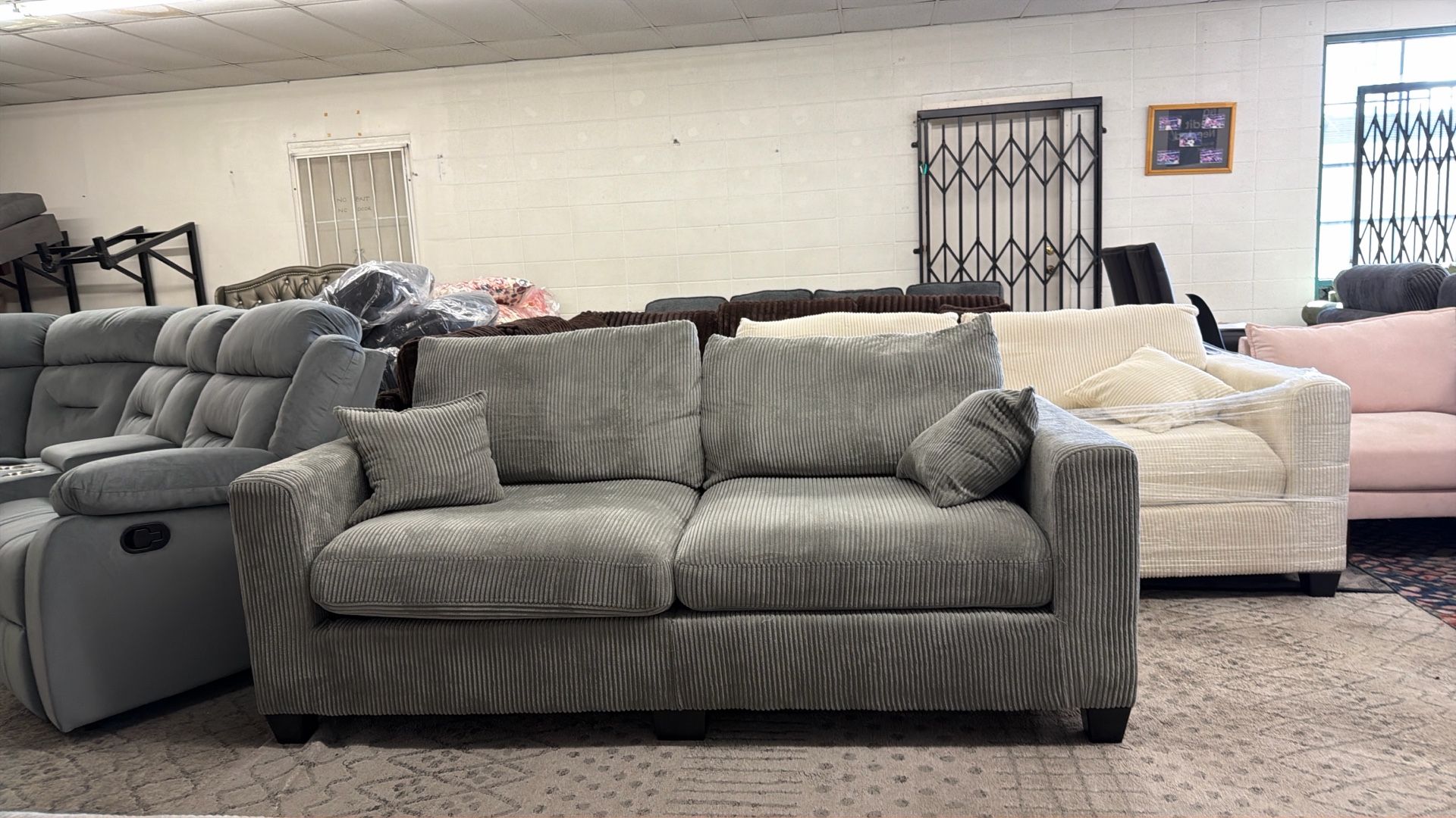 New 77x34 Couch / Free Delivery 