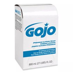 GOJO 9106 Premium Lotion Soap,800 mL Refill 800 Series Bag-In-Box Soap Dispenser