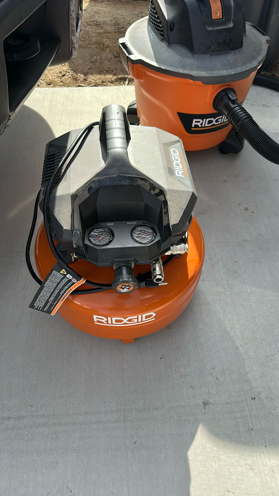 Ridgid Air Compressor 