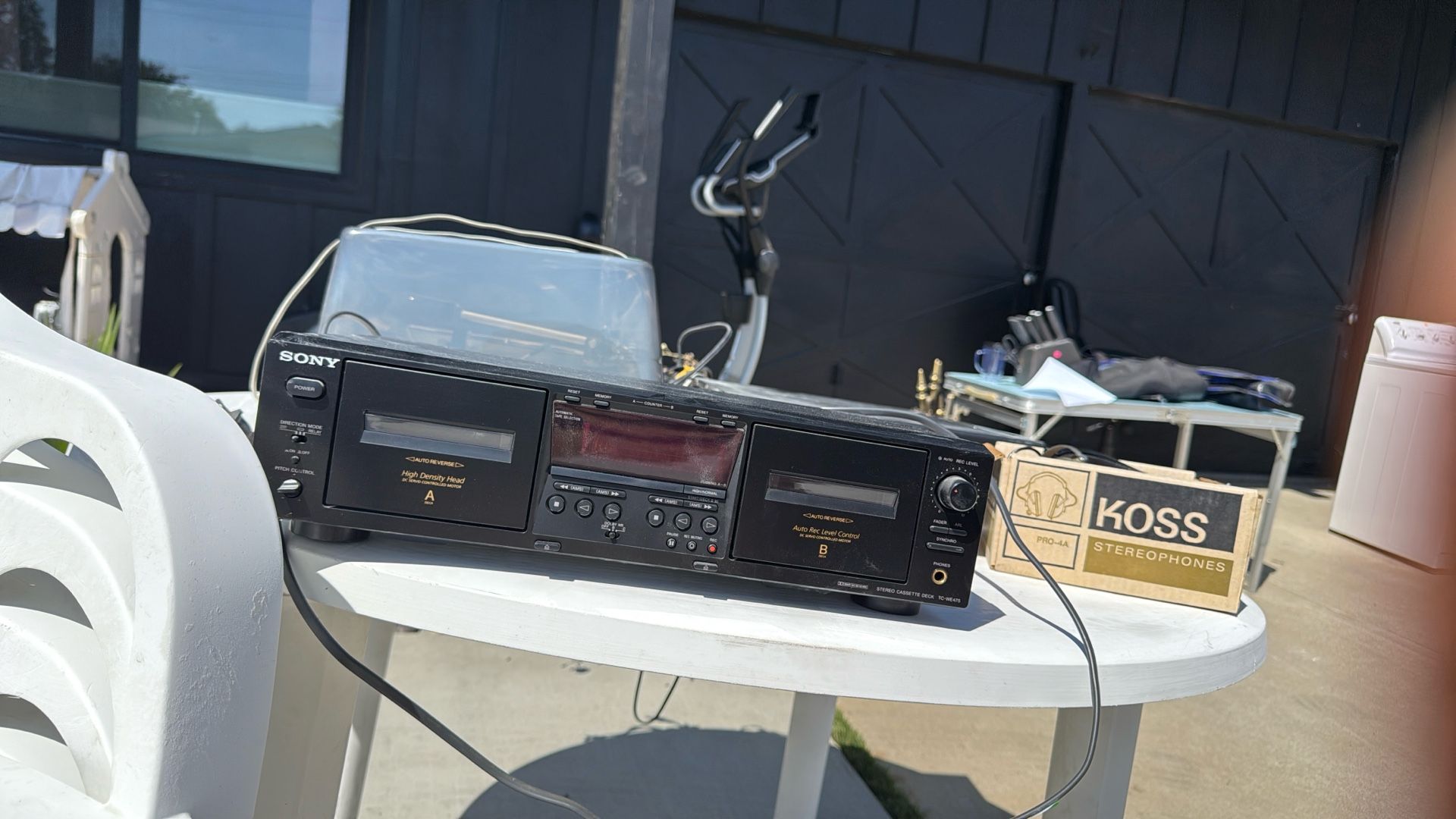Sony High Density Head Dual cassette - TC-WE475