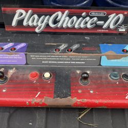 Nintendo Arcade Playchoice 10 Dual PCB , Marquee and Control panel