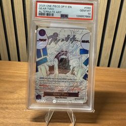 One Piece: Gear Two Alt Art PSA10